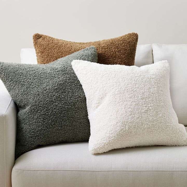 Kuschelkissen mit Teddyfleece-Bezug und weicher Polyesterfüllung Karnz