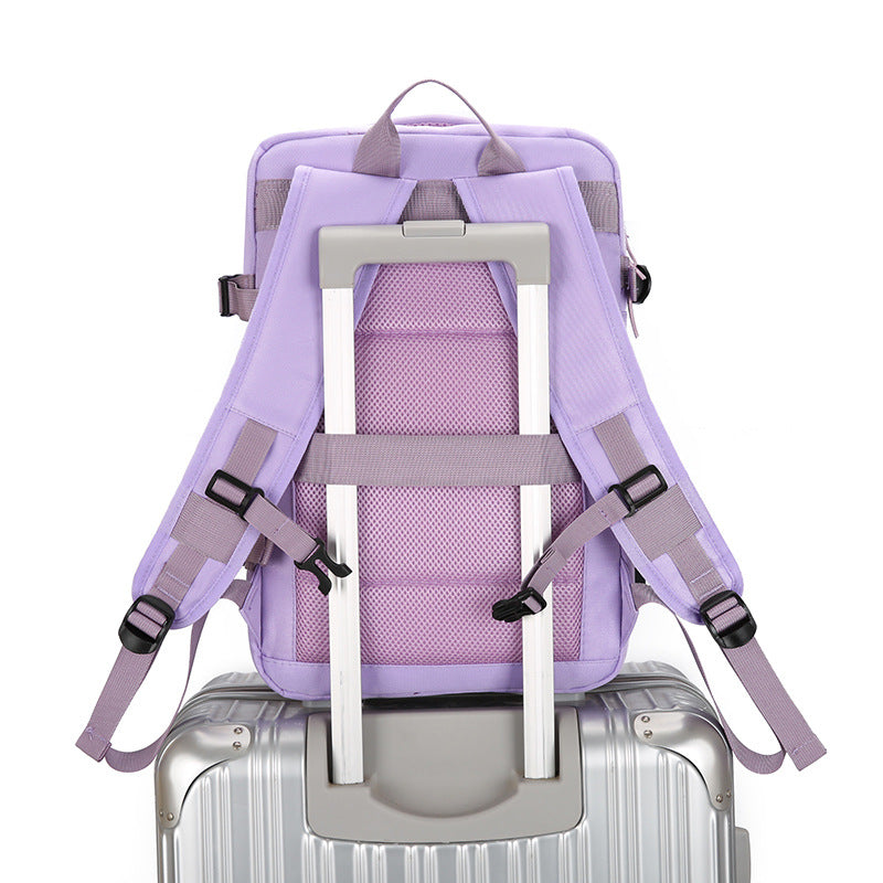 Vielseitiger Strukturierter Laptop-Rucksack Karnz