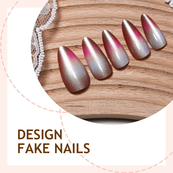 Künstliche Stiletto-Nägel mit Ombre-Effekt Karnz