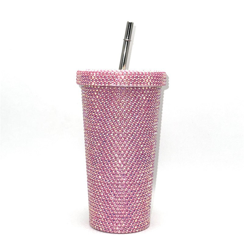 Rhinestone-besetzter Reisebecher Karnz