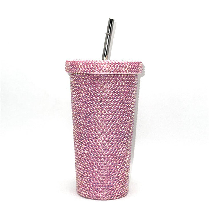 Rhinestone-besetzter Reisebecher Karnz