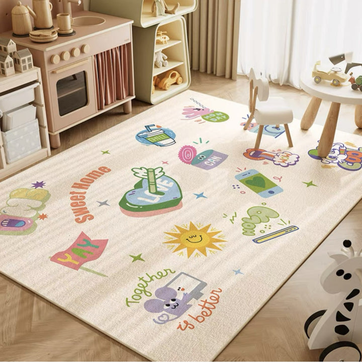 Kinderspielteppich mit Katzenmotiv Karnz