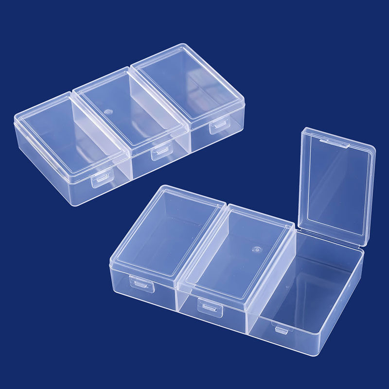 Mehrfächer-Transparente Bastelaufbewahrungsbox Karnz