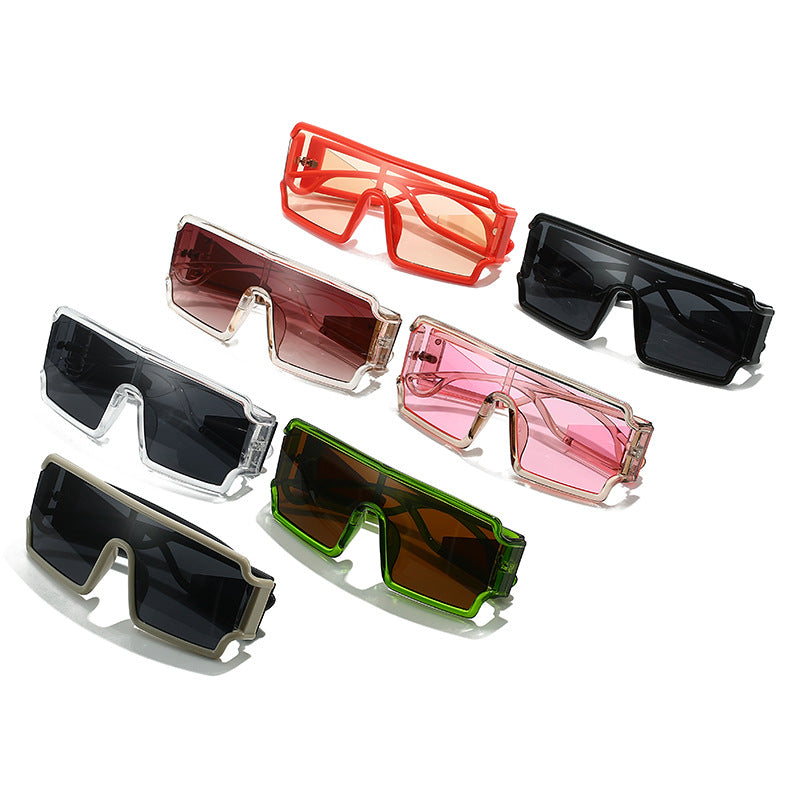 Damen modische Sport-Sonnenbrille mit schützendem Rahmen und angesagtem Design Karnz