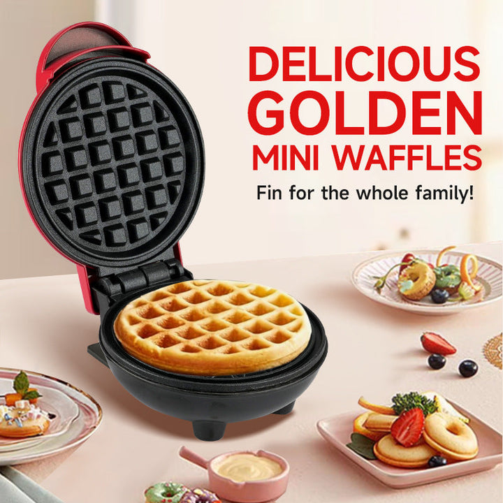 Herzförmiger Mini Waffelmaker Karnz