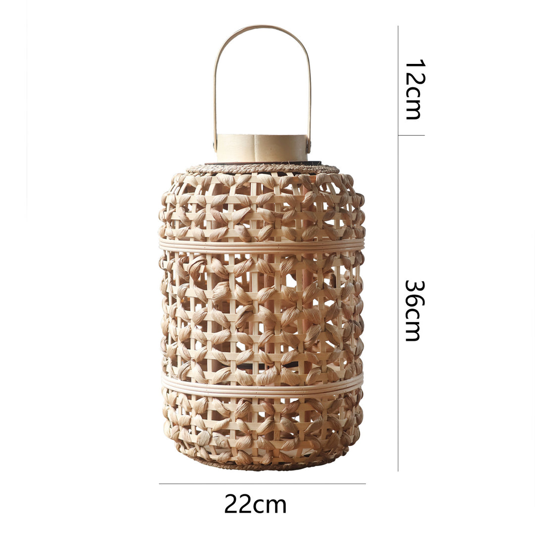 Dekorativer Rattan-Laterne Karnz