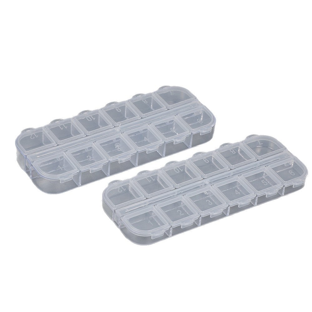 Premium Tragbarer Pillen-Organizer Karnz
