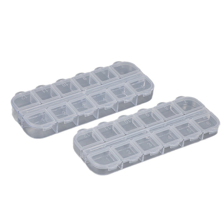 Premium Tragbarer Pillen-Organizer Karnz