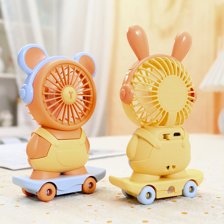 Damen Tragbarer Mini-Ventilator im kreativen Tierdesign Karnz