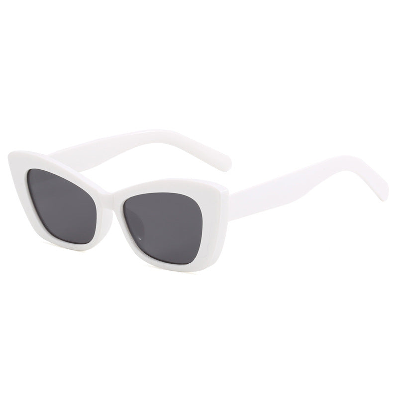 Damen Cat-Eye Sonnenbrille mit stylishen Elementen Karnz
