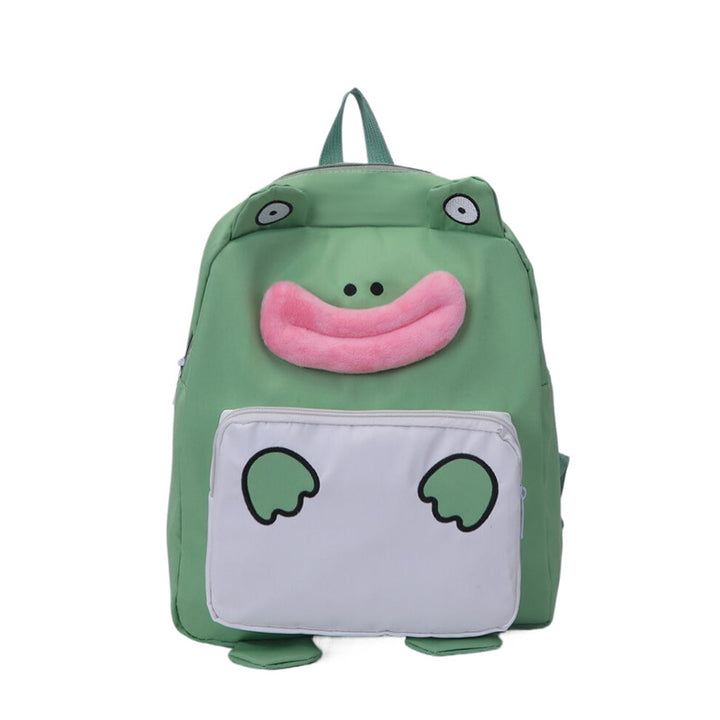 Kinder Plüsch Frosch Rucksack Karnz