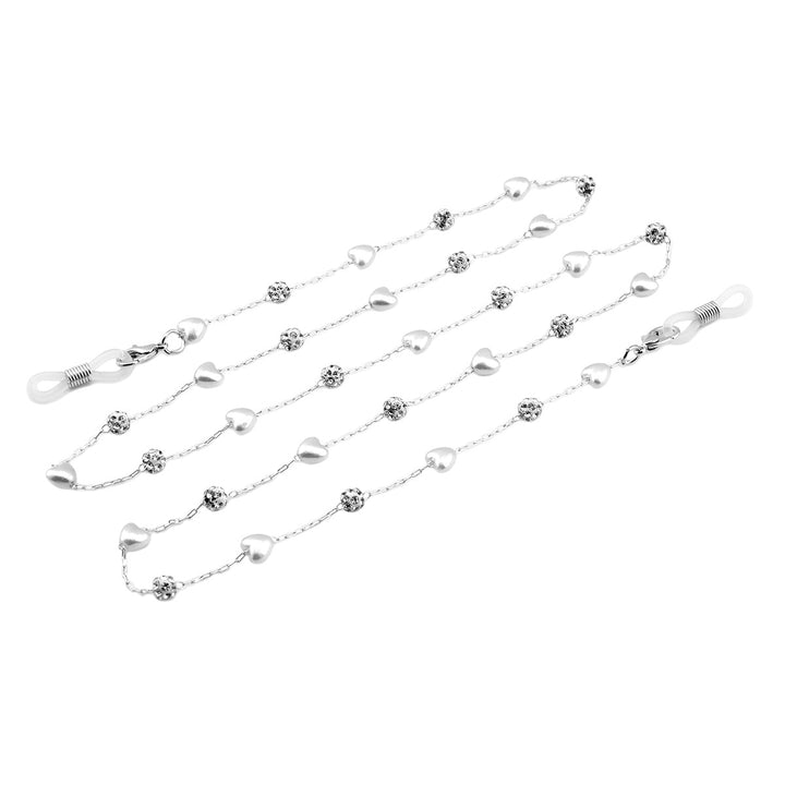 Elegante Kristall- und Perlenbrillenketten Karnz