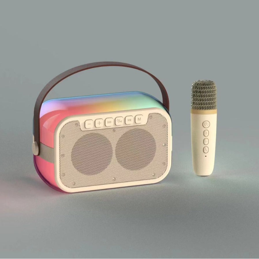 Bluetooth Karaoke Lautsprecher und Mikrofon Set Karnz