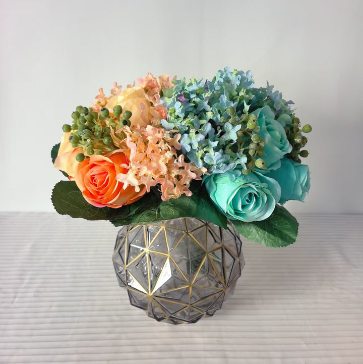 Elegante florale handgefertigte Bouquet