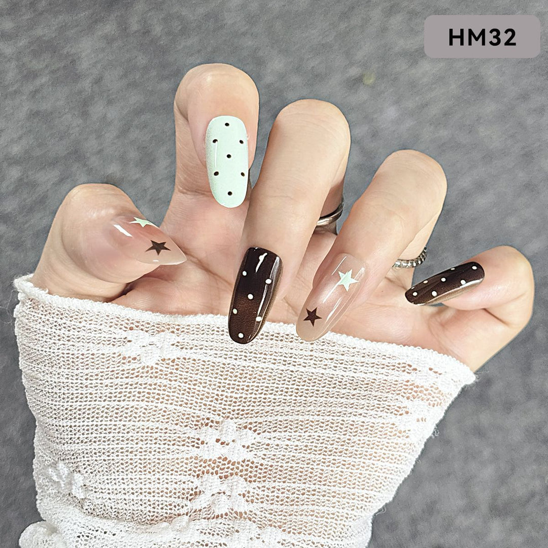 Fashion Press-On Nail Set Karnz