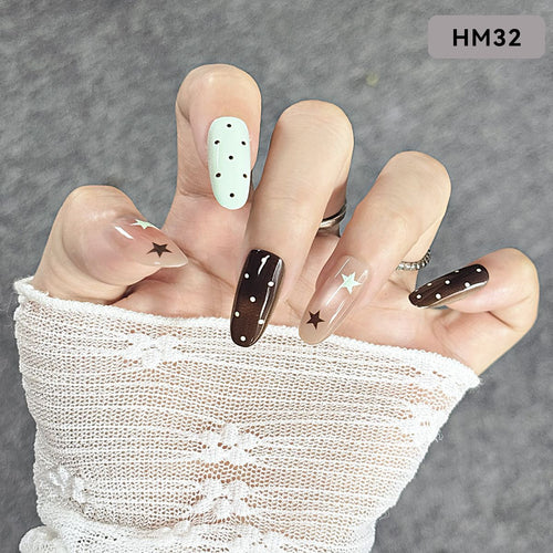 Fashion Press-On Nail Set Karnz