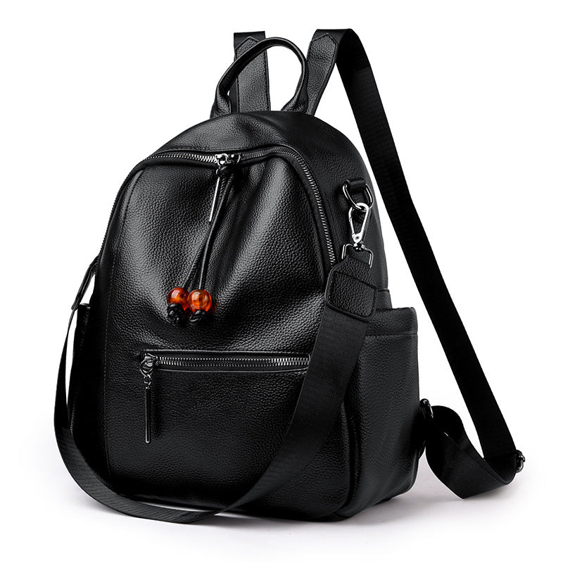 Premium Leder Reise Rucksack Karnz
