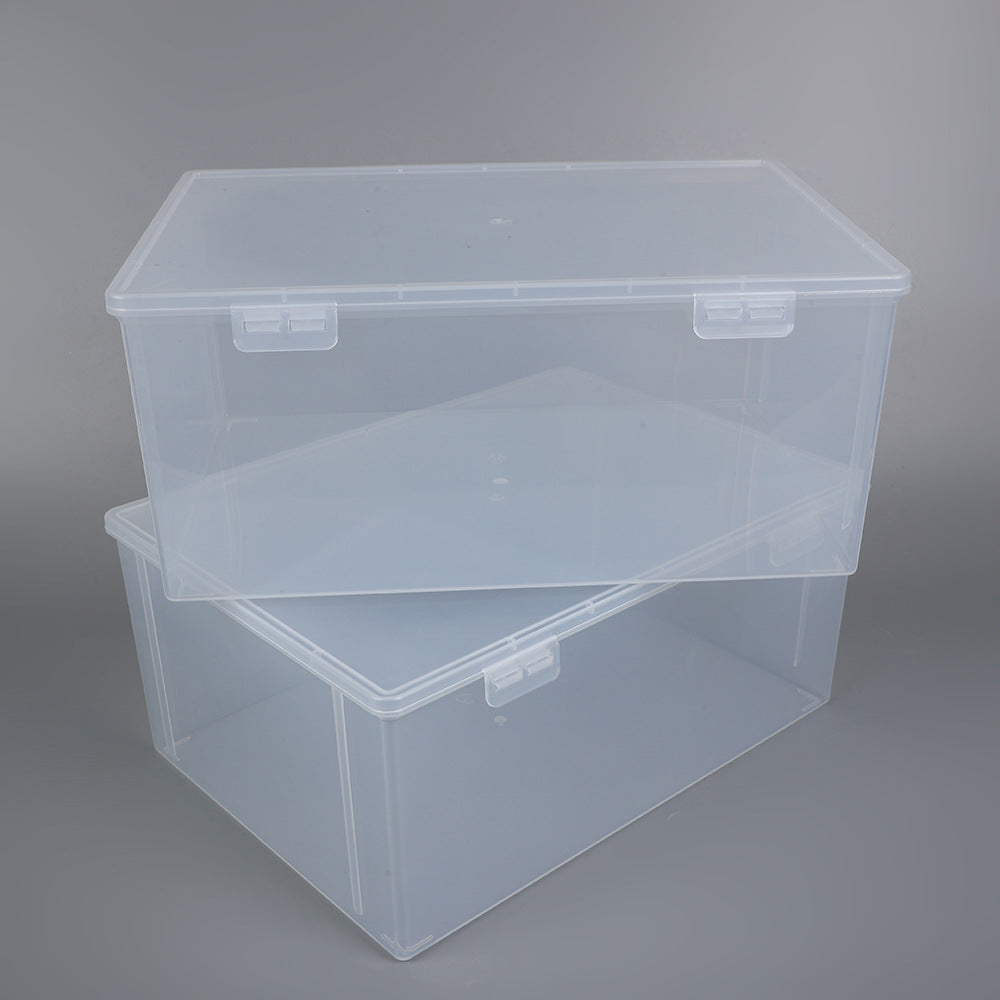 Klare Kunststoffspeicherbox Karnz