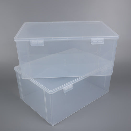 Klare Kunststoffspeicherbox Karnz