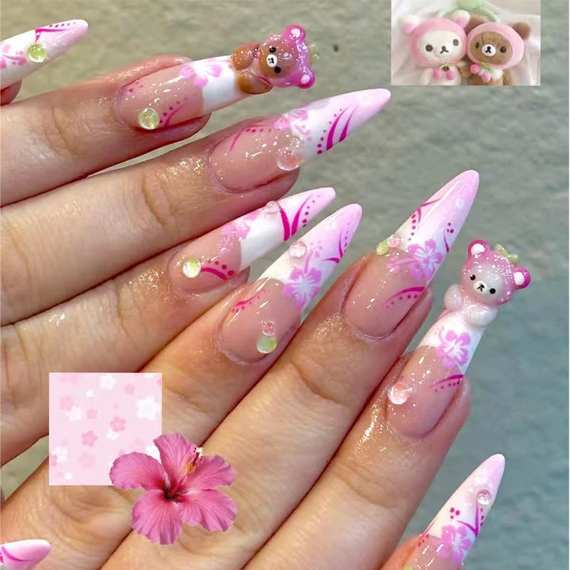 Dekorative Cartoon Nagelspitzen Karnz