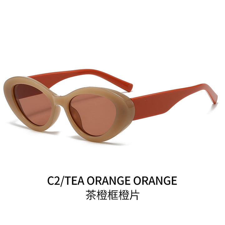 Damen Elegante Sonnenbrille im mondänen Design Karnz