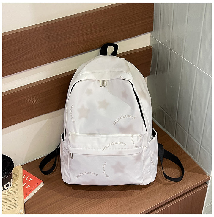 Inspirierender Grafikdruck-Rucksack