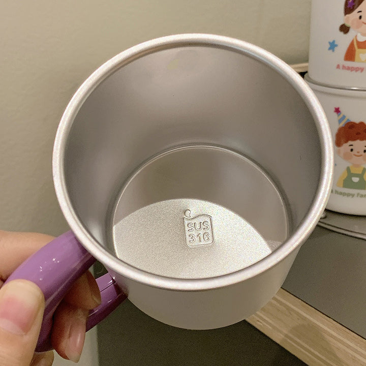 Keramiktasse mit Fröhlichem Familienmotiv Karnz