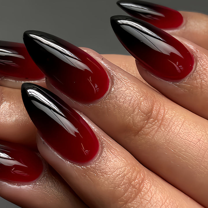 Ombre Stiletto Press-On Nail Art Karnz
