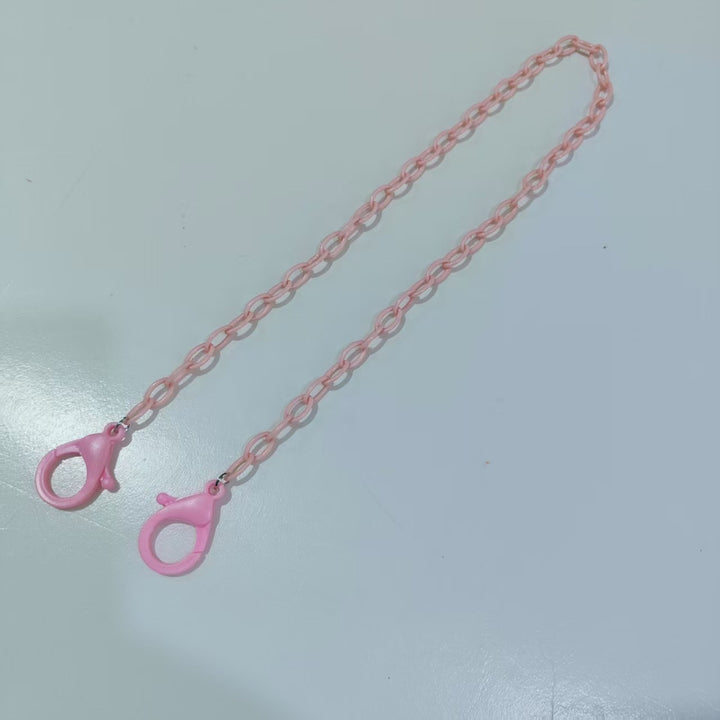 Modische Brillenhalterkette Aus Transparentem Material Karnz