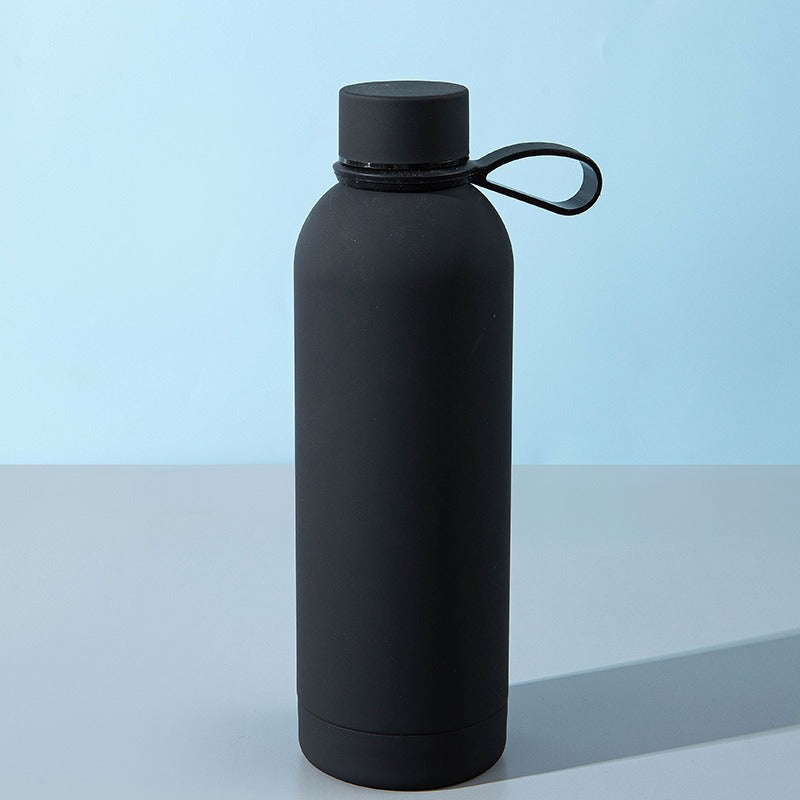 Damen stilvolle Edelstahl-Trinkflasche mit innovativem Verschluss Karnz