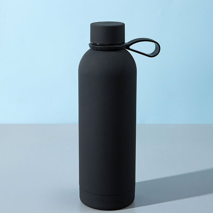 Damen stilvolle Edelstahl-Trinkflasche mit innovativem Verschluss Karnz