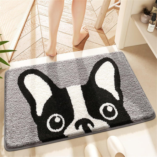 Dekorative Hundebezogene Badematte
