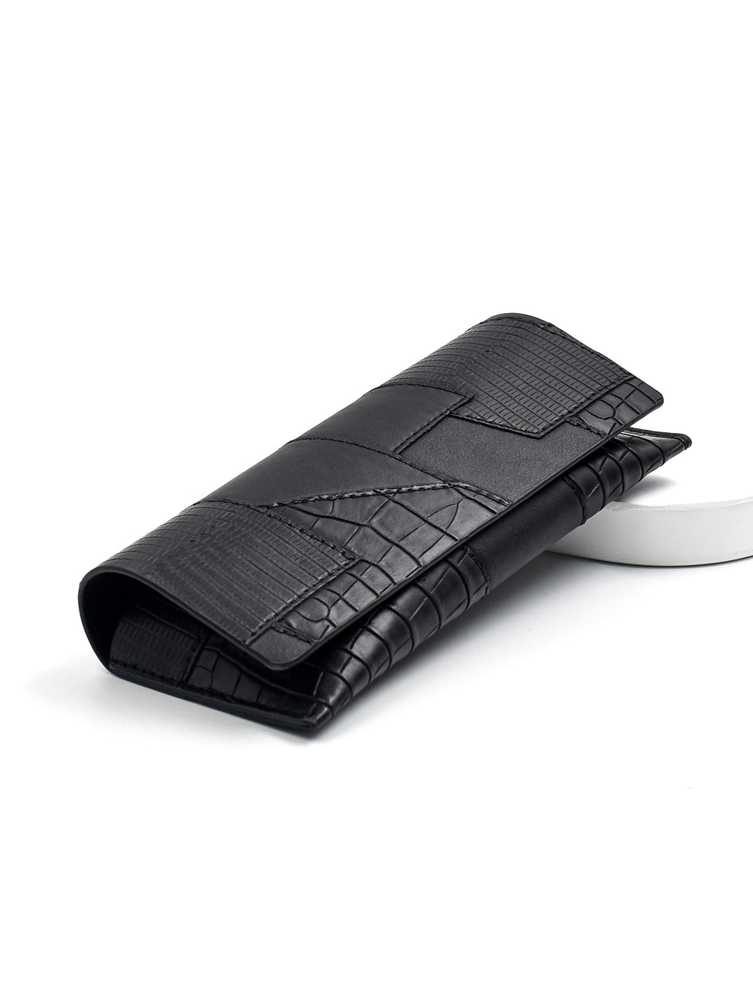 Luxus Krokodilleder Prägung Clutch Geldbörse Karnz