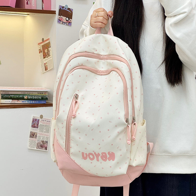 Lässiger leichter Mehrfach-Taschen-Rucksack Karnz