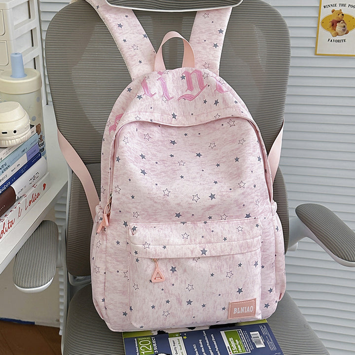 Stylische leichte Rucksack mit Sternmuster Karnz