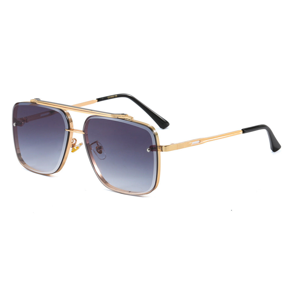 Damen elegante quadratische Designer-Sonnenbrille Karnz