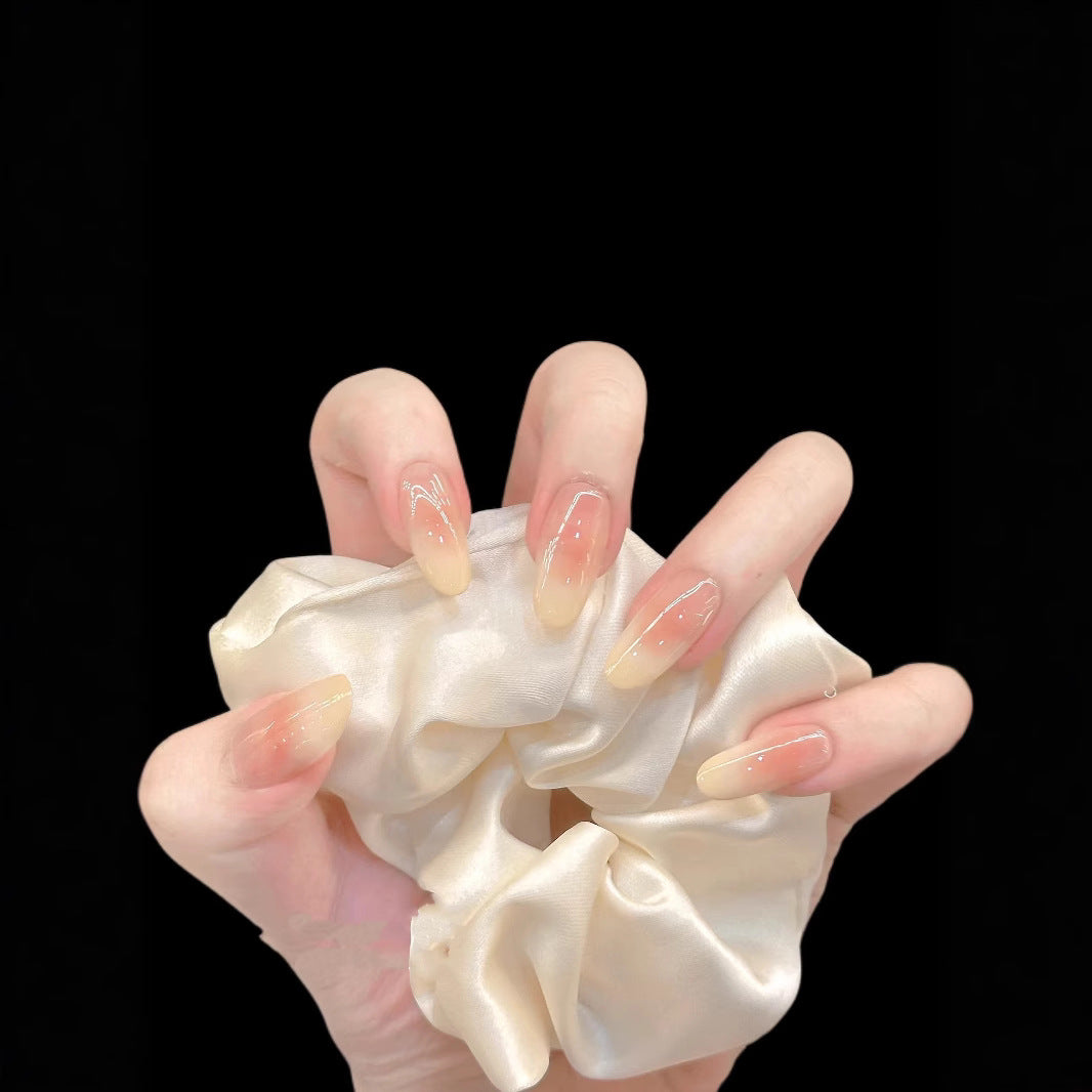 Glänzendes Ombre Press-On-Nagelset  1791774556