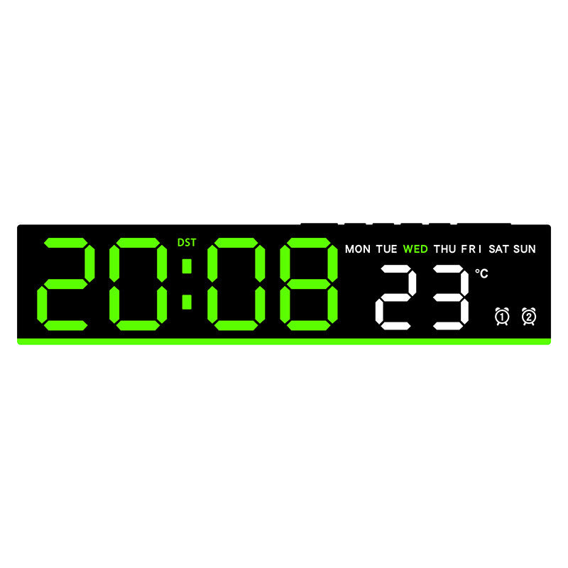 Digitaluhr mit Hygrometer und Alarmfunktion Karnz