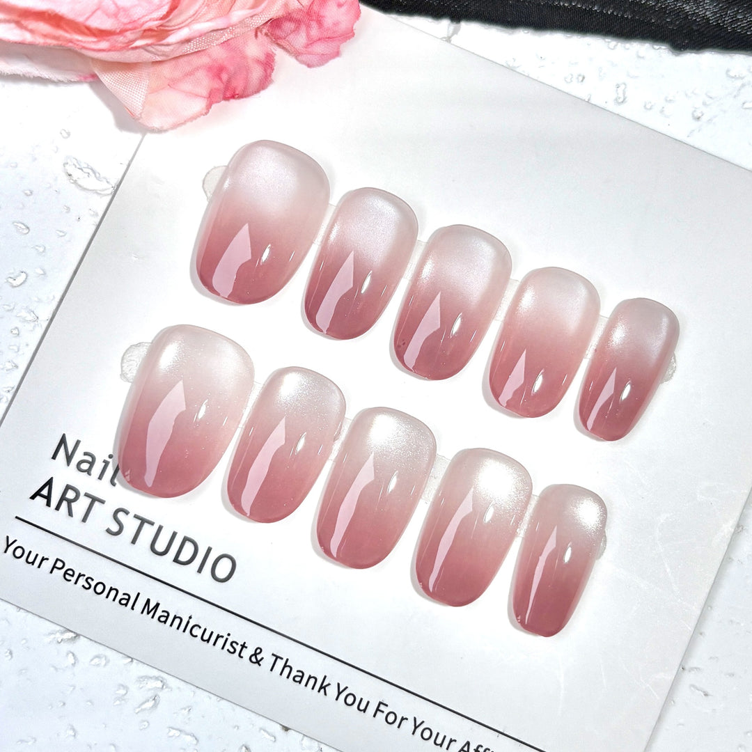 Premium Ombre Nail Art Press-On Set