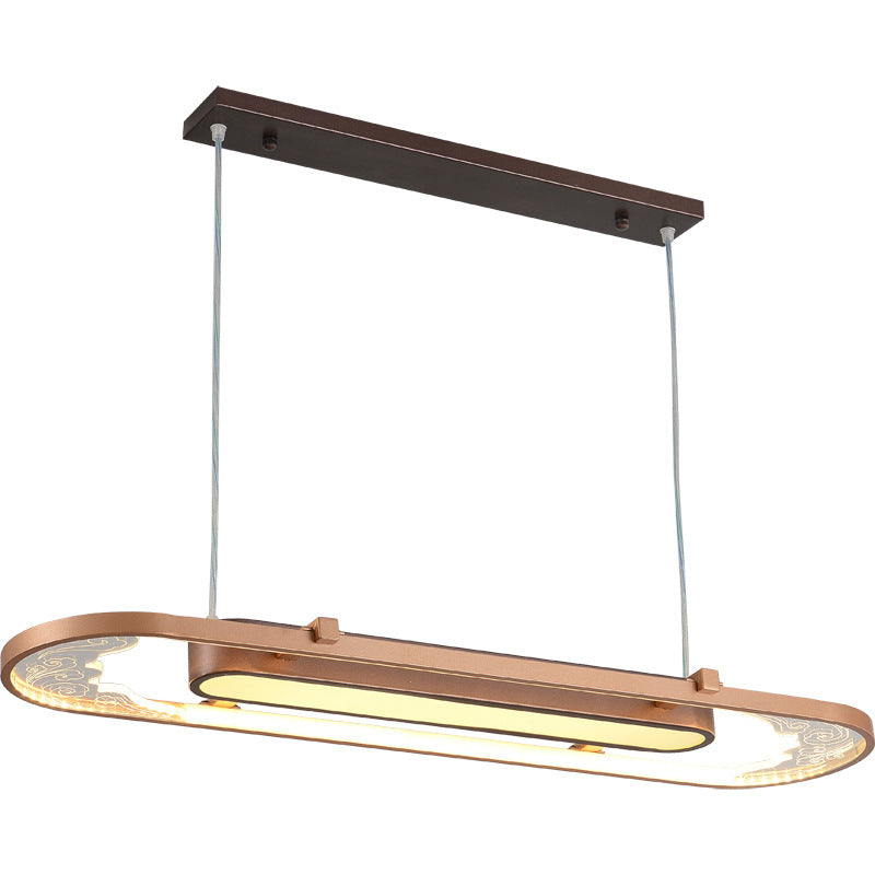 Moderne lineare Pendelleuchte