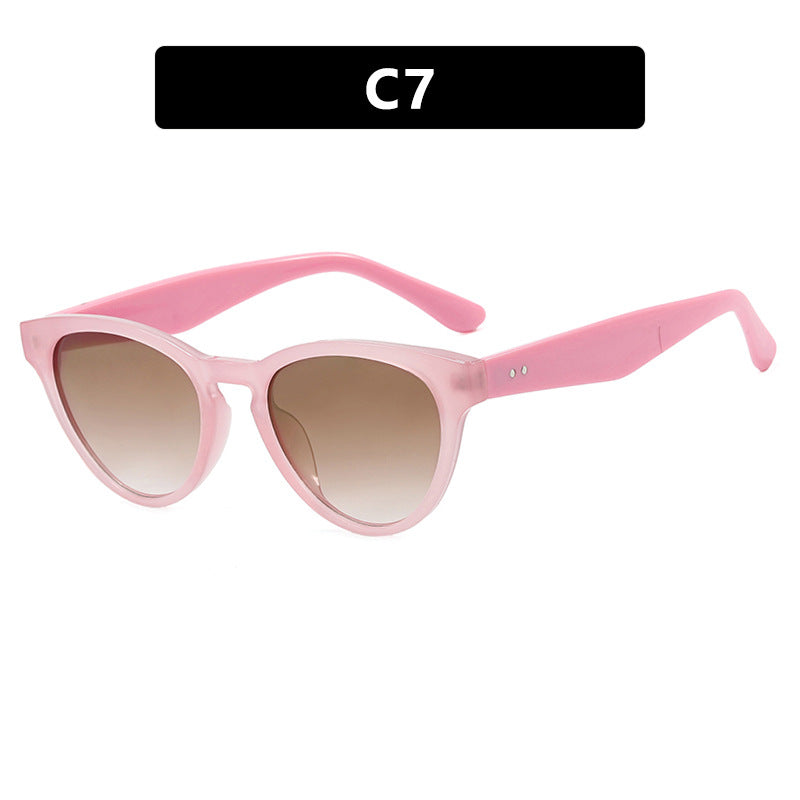 Damen Cat-Eye Sonnenbrille mit UV-Schutz und modischem Rahmen Karnz