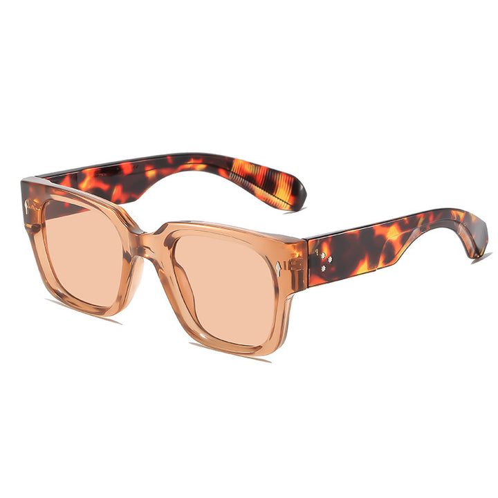 Bold Chunky Vintage Square Sonnenbrille Karnz