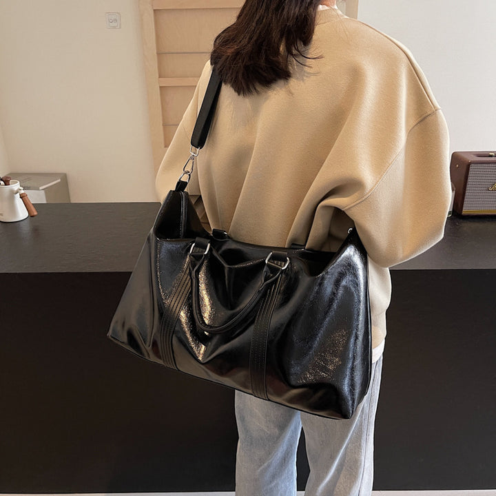 Premium Leder Wochenend Reisetasche Karnz