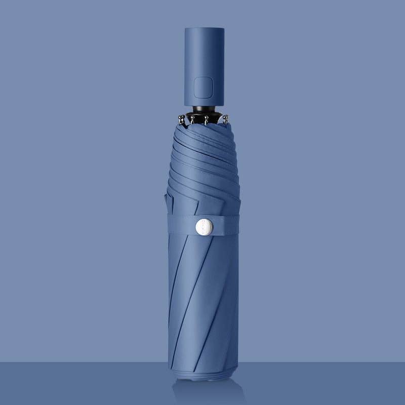 Damen Automatischer Faltregenschirm mit ergonomischem Design und windresistenter Technologie Karnz
