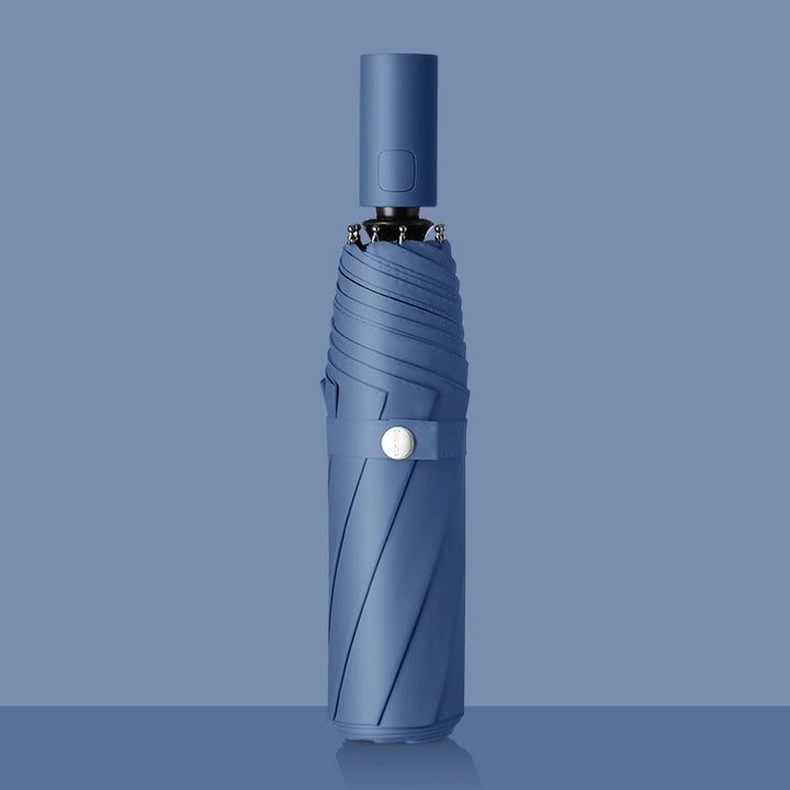Damen Automatischer Faltregenschirm mit ergonomischem Design und windresistenter Technologie Karnz