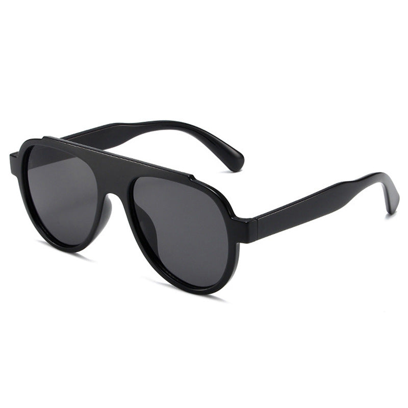 Damen modische Sonnenbrille im auffälligen Animal-Print Karnz