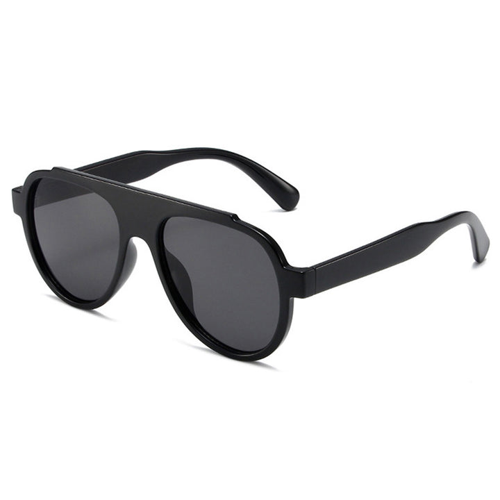 Damen modische Sonnenbrille im auffälligen Animal-Print Karnz