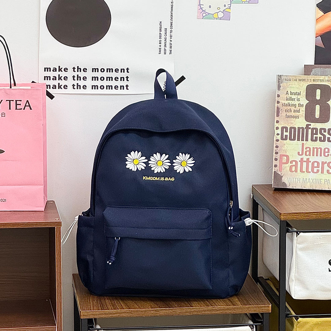 Bestickter Floral-Rucksack Karnz
