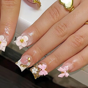 Trendy Ombre-Nagelverlängerungen Karnz