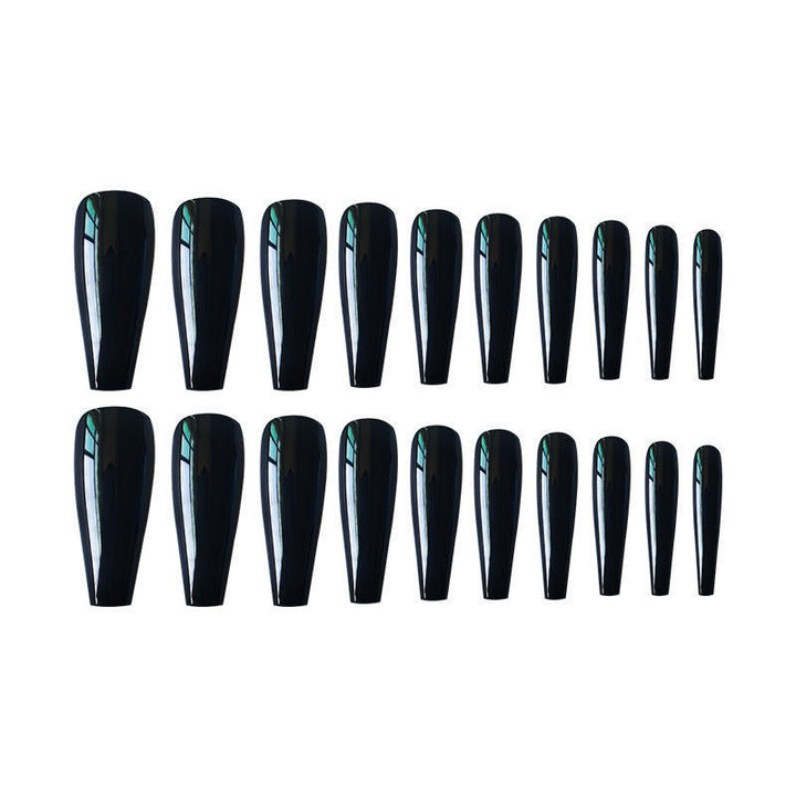 Lange Sarg Press-On Nagelspitzen